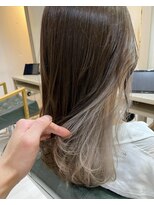 アクト 十条店(ACT)&nbsp;グレージュカラー/インナーカラー/透明感