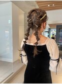 薬院【aoi.】お呼ばれヘアセット