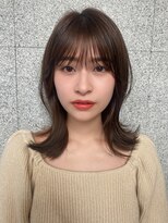 エマ ギンザ(EMMA GINZA)&nbsp;小顔見せレイヤーミディヘア！　秋冬人気！