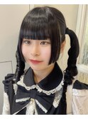 前髪/マチルダボブ/ピンクベージュ/インナーグレージュ/表参道
