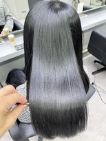 エリーツ 表参道(elyts)&nbsp;ブルーブラック×髪質改善トリートメント