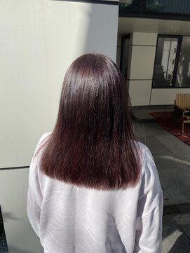 ユニコ(unico) 暖色系カラー/ピンクベージュ/ワインレッドカラー