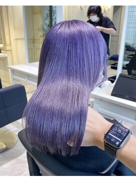 アソビセカンド 原宿(ASOBI 2nd) 原宿/ダブルカラー/インナーカラー/ラベンダーカラー