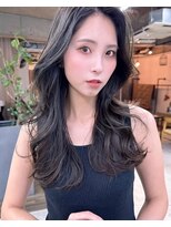 大人かわいいくびれヘア前髪カット顔周りカットおくれ毛