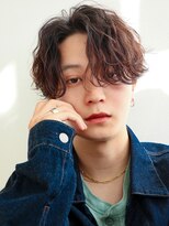 オーシャントーキョー 原宿(OCEAN TOKYO)&nbsp;波巻きパーマメンズツイストスパイラルパーマセンターパート