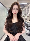 【lilley 稲永麻衣】ブリーチなしダブルカラー+天神韓国ヘア