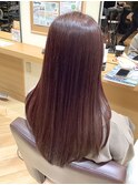 艶髪ストレート/ピンクブラウン