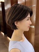 ビュートリアム 広尾(BEAUTRIUM)&nbsp;ショートヘア　ショートボブ　大人ヘア　30代　40代　広尾