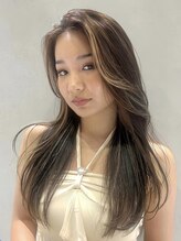 《*フェイスフレーミング×レイヤーカット*》顔まわりにコントラス差ができ、より華やかな印象に＊(小倉北)