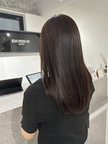 ノウハウ キョウト(KNOWHOW kyoto)&nbsp;ブラウンベージュ/顔周りカット/ロングレイヤー