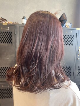 アチーブ ヘア デザイン(achieve hair design) ピンクカラーゆるふわニュアンスカラー艶カラー小顔10代20代30代