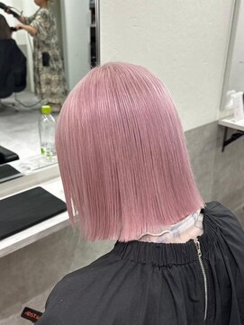 シエラ 南船場(CIERA.) バレイヤージュボブウルフカット前髪レイヤー小顔ワンレン