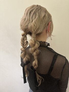 ルクール(Le Coeur) 編み下ろしツインテール