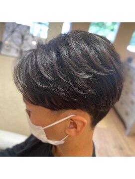 アーティスオム(Artice HOMME) デザインカラー×極細ハイライト