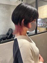 エイト アンバー 天神今泉店(EIGHT amber)&nbsp;ショートウルフ×インナーカラー