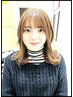 カット＋クロスカラー/限界まで明るく白髪を染めたい方に特化してお勧めです