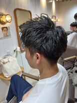 アメラボ 植田山店(Amelab)&nbsp;名古屋天白区さわやかアップバングビジネスカット刈り上げ