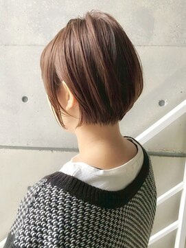 美容室カードル 新小岩店(Cadre) くびれショート/小顔ショート/ナチュラルカラー/新小岩
