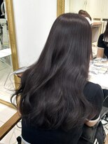 アマトウキョウ アユンチェ(AMA TOKYO×AYUNCHE)&nbsp;ダークラベンダー  ラベンダーグレージュ  透明感カラー