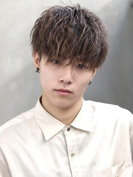 エイル 江坂(Eir) メンズ/メンズカット/メンズパーマ/ニュアンスパーマ/江坂/眉毛