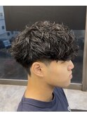 外国人風/シャドウパーマ/スペインカール