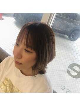 リル おもろまち店(Lille) Lille那覇おもろまち/／ひし形シルエット/小顔ヘア/３０代４０代