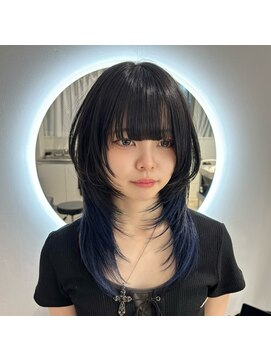 ホープ(hope) レイヤーカット×インナーカラー【梅田/茶屋町/レイヤー】