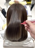 【髪質改善】で艶髪に。【酸性ストレート】【縮毛矯正】【美髪】