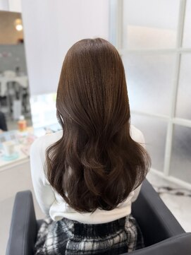 マーシュ 梅田(marshu) Olive beige*/大人ガーリー/ベージュカラー