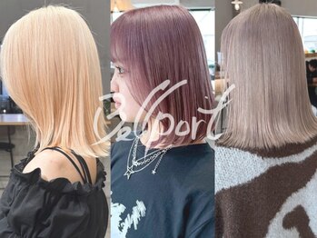 ベルポール(Bell port)の写真/顔周りと毛先の数ミリ単位までこだわったショートボブ&ショートカット*髪質改善との相性も抜群◎[芦屋駅]