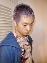 メンズレコ 渋谷(MEN'S LECO) 【柏原】ケアブリーチハイトーンメンズカラーベリーショート