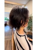 50代のショートパーマスタイル