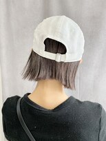 サニー 西中島店(sunny.) Aラインボブ/ダークラベンダーアッシュ/外ハネボブ
