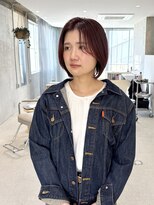 イロア(iroa)&nbsp;カシスレッドとレイヤーボブ♪