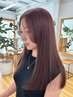 【大人女性の髪質変化に】カット+カラー+パサつき改善TR￥14300→￥13750