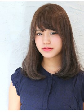 エアー 銀座タワー(AIR) THROW カラーで造る ナチュラリー ストレート