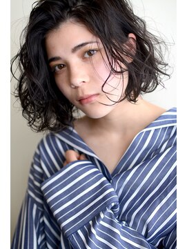 ミラバイグリーン(Mira by green) gray　color　×　Bouncy　perm　【グレージュ】　#29