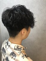 ヘアサロンエムフィス 池袋東口(HAIR SALON M Fe's)&nbsp;外ハネボブ/アッシュブラウン/ネオウルフ/デザインカラー