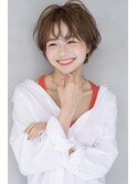 ゆるふわショート　ヘアカラー【池袋】