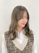 エンドリンク(endlink) 春ベージュカラー×セミロング