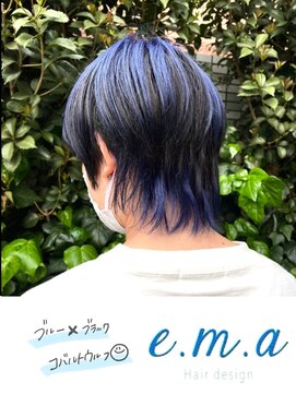 エマヘアデザイン(e.m.a Hair design) コバルトウルフ