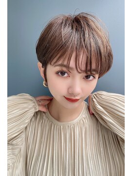 クーエフー(coo et fuu) 大人かわいいストレートショートスタイル♪藤沢