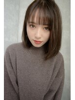 トローノ 栄(TRONO)&nbsp;20代30代40代◎耳かけストレート内巻きボブ＠伊藤