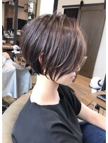 バンプ ギンザ(BUMP GINZA)&nbsp;《30代40代》白髪ぼかしハイライト×前下がりボブ【イケダ】