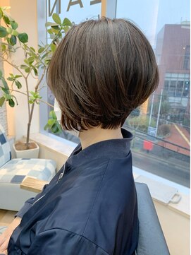 オーシャン(Ocean) [OCEAN Hair&Life藤原純] カーテンバングのくびれショート☆