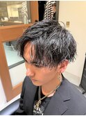 ツイストスパイラル×センターパート