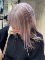 ベレーザ 渋谷(BELEZA)&nbsp;2380外国人風カラー3Dハイライトバニラベージュふんわりカール