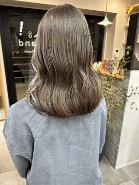 サンド 表参道(sand) グレージュ透明感ミルクティーベージュ