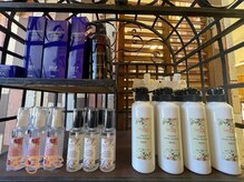 ヘアケア商品が充実！商品のみの購入も可能です♪