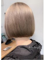 ワルム(warme)&nbsp;やわらかベージュ×ボブ